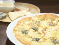 イタリアの4種類のチーズ クアトロフォルマッジョ(1800円)