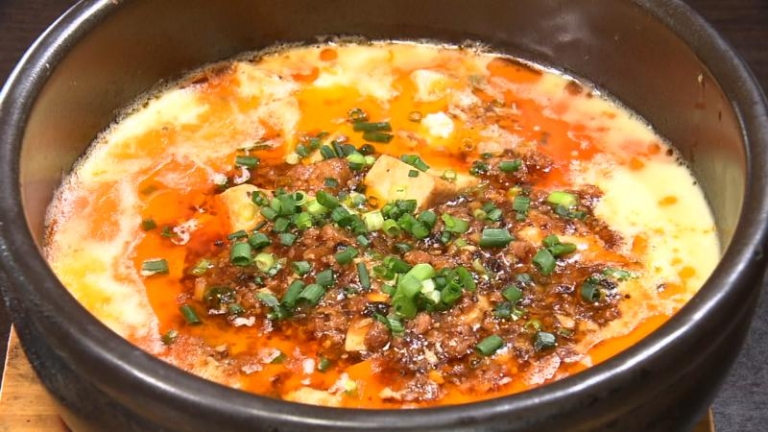 熱々トロトロチーズ麻婆豆腐(1190円)