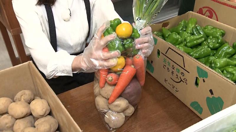 野菜詰め放題の結果