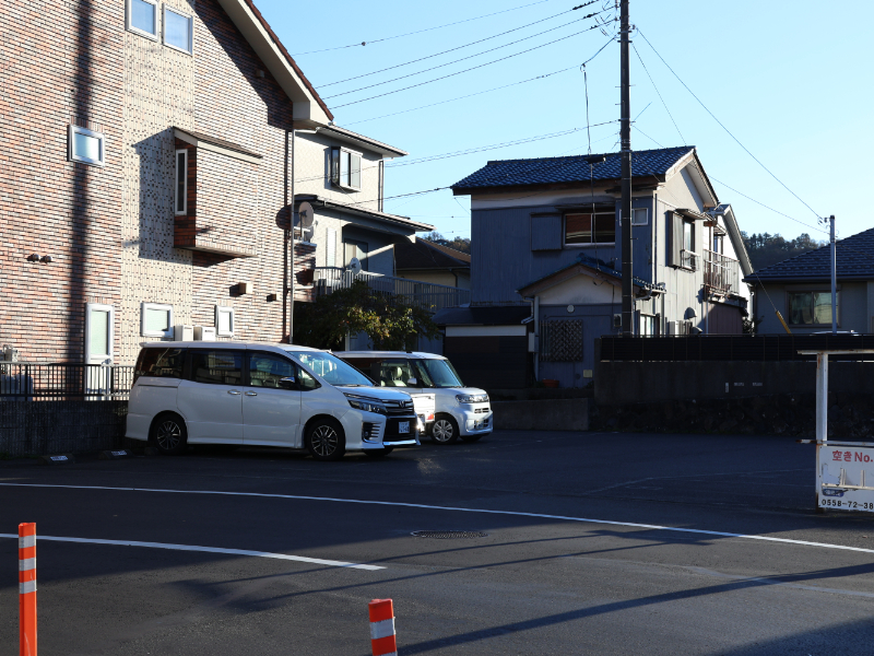 ゆみうさの駐車場