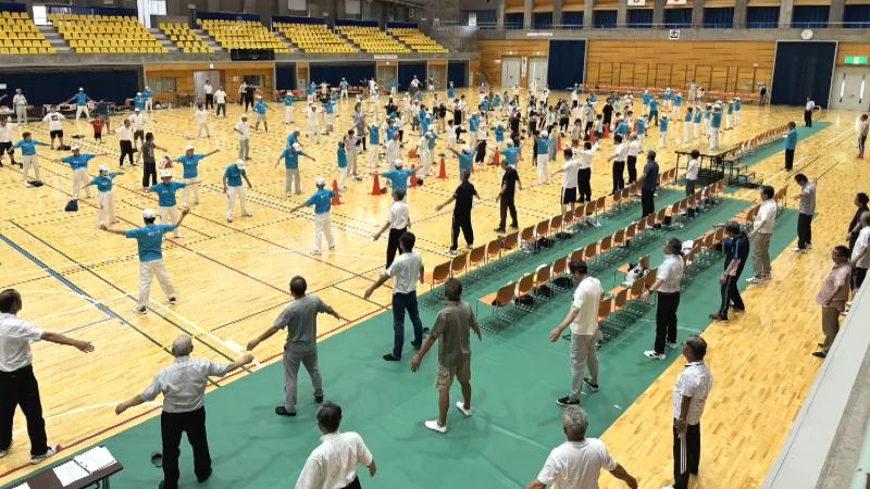 焼津市のラジオ体操のイベント