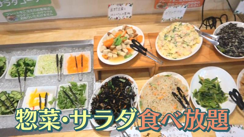 総菜・サラダビュッフェコーナー