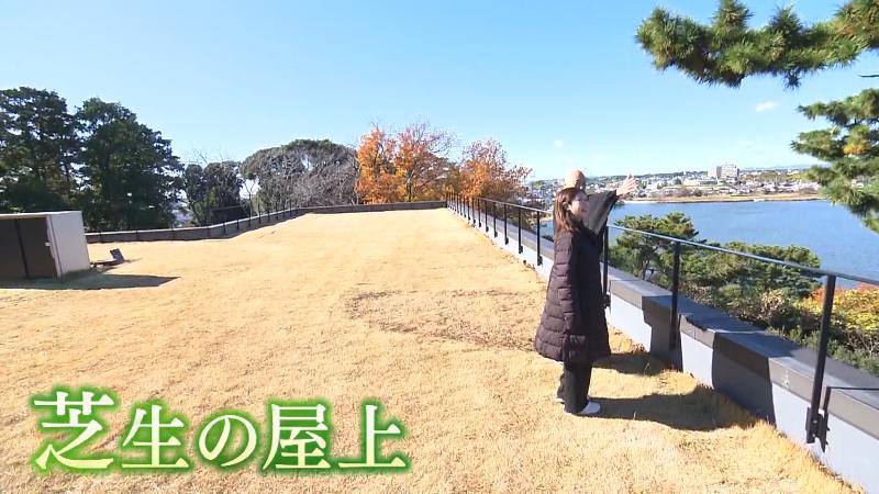 断食道場の屋上