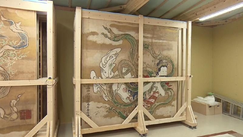 大拝殿の天井絵