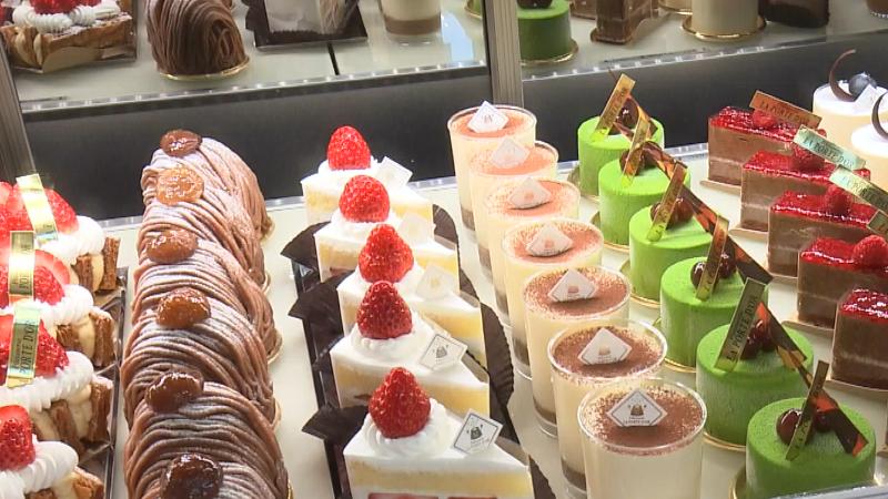 ラ・ポルトドールのケーキ