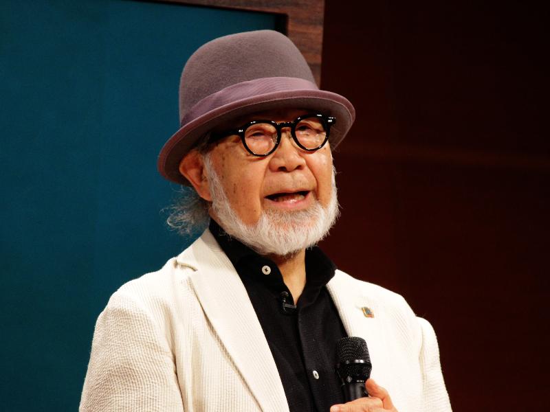 テレビ寺子屋で講演を行う医師・作家の鎌田實さん