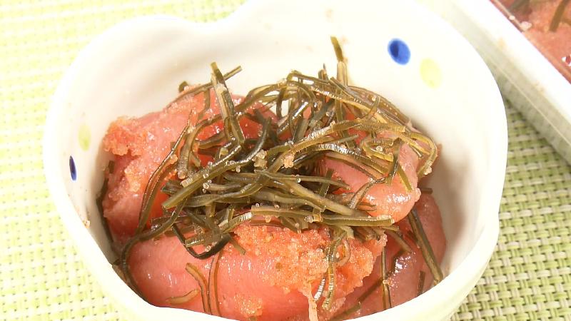 昆布明太子(700円)