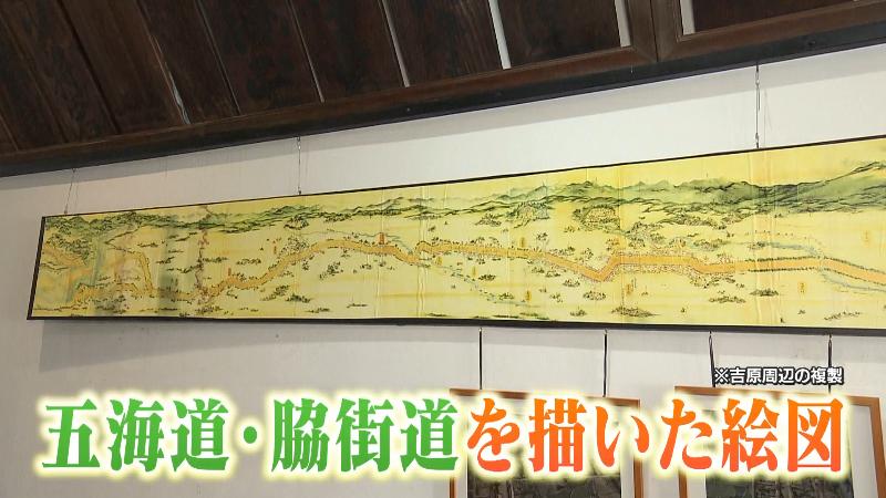 五海道・脇街道を描いた絵図