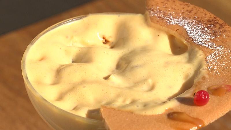 マロンとキャラメルのパフェ(1870円)