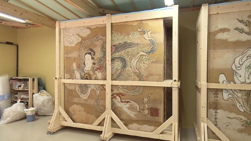 大拝殿の天井絵