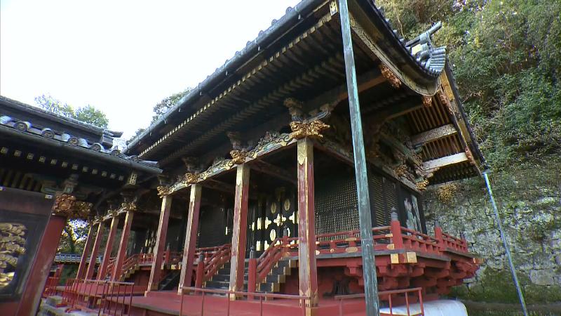 改修前の大拝殿(2024年)