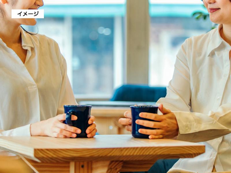 イメージ画像　人と話す