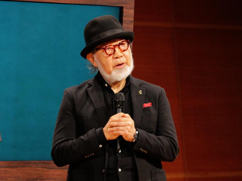 テレビ寺子屋で講演を行う医師・作家の鎌田實さん