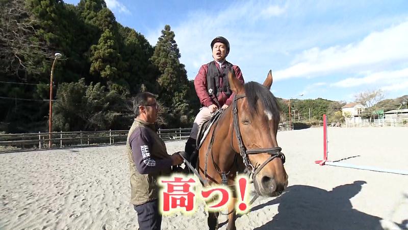 まさるの背に乗ったにむらリポーター