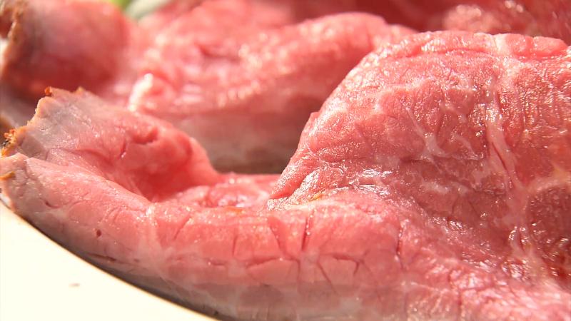 黒毛和牛のローストビーフ