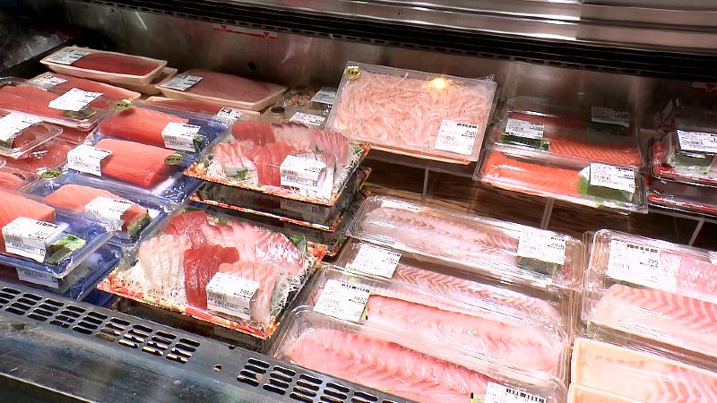 河岸の市の刺身