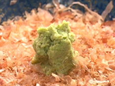 わさび丼のワサビ