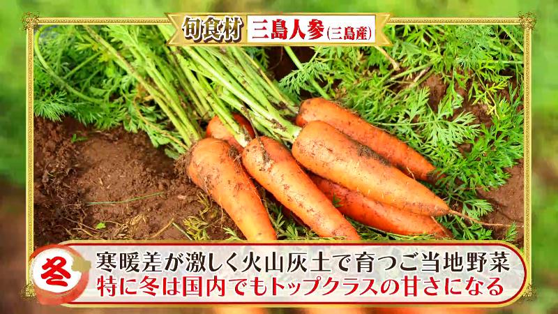 三島産・三島人参