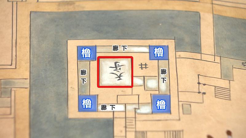 駿府城絵図
