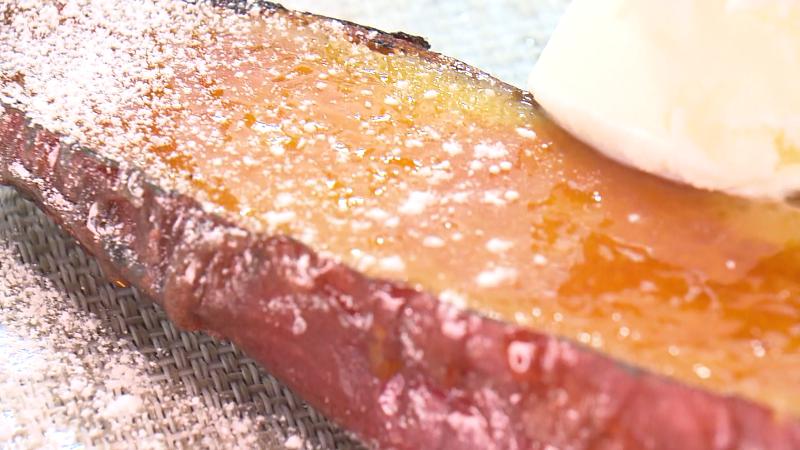 紅はるかの焼きいもとミルクジェラート(935円)