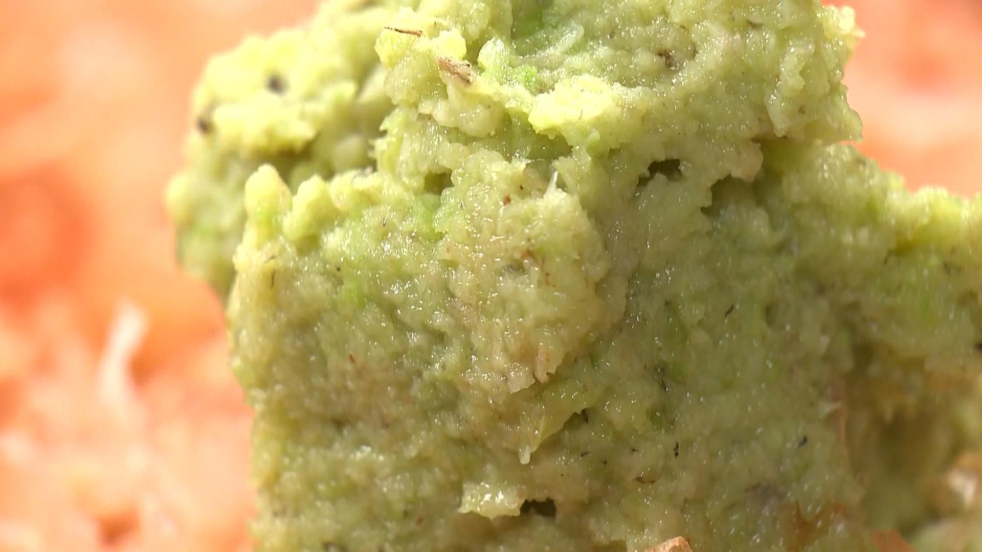 わさび丼のワサビ