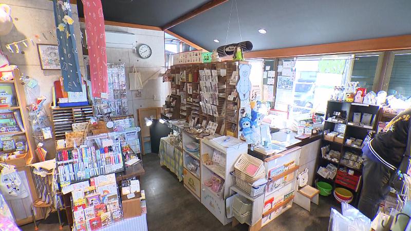 森のシロくま堂の店内