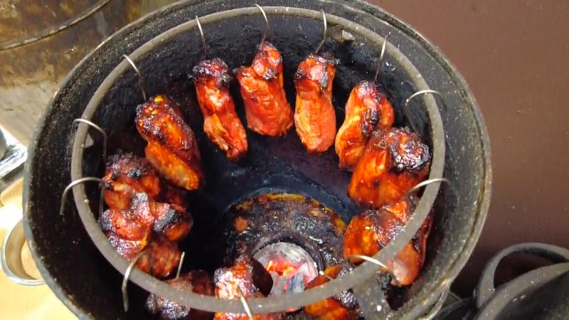 炭火つるし焼豚