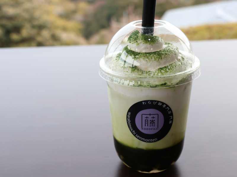 WARABI-TA 抹茶ラテ(750円)