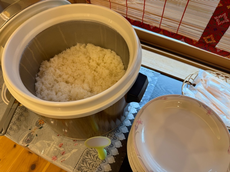 盛り放題のごはん