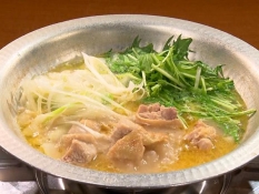 てらだの鶏鍋(1人前・1188円）