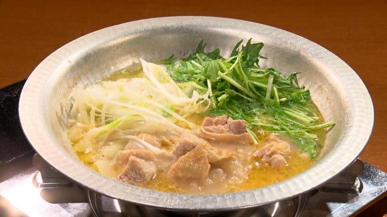 てらだの鶏鍋(1人前・1188円）