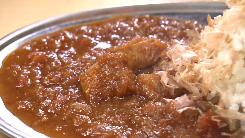 かつおの御前崎カレー(660円)