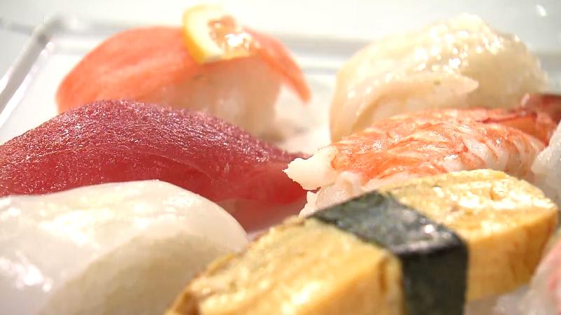 ランチ・握り8貫(1300円)