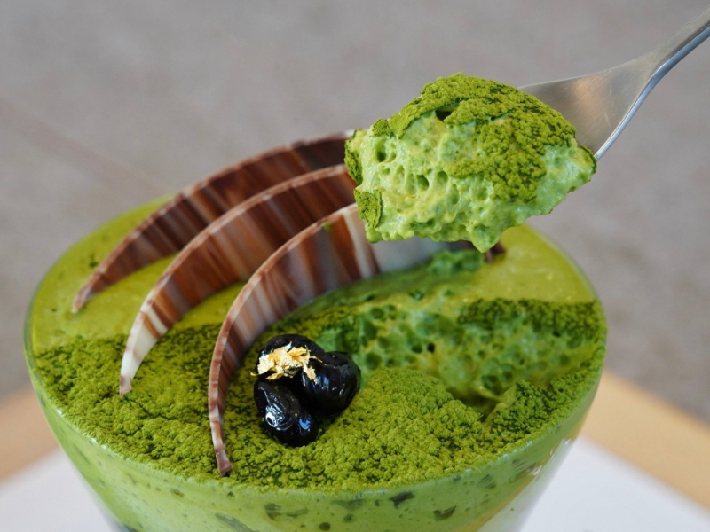 掛川抹茶パフェ