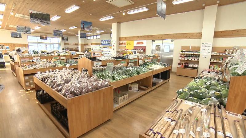 風のマルシェ御前崎　店内の様子