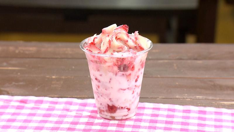 食べるいちご生ミルク(600円)