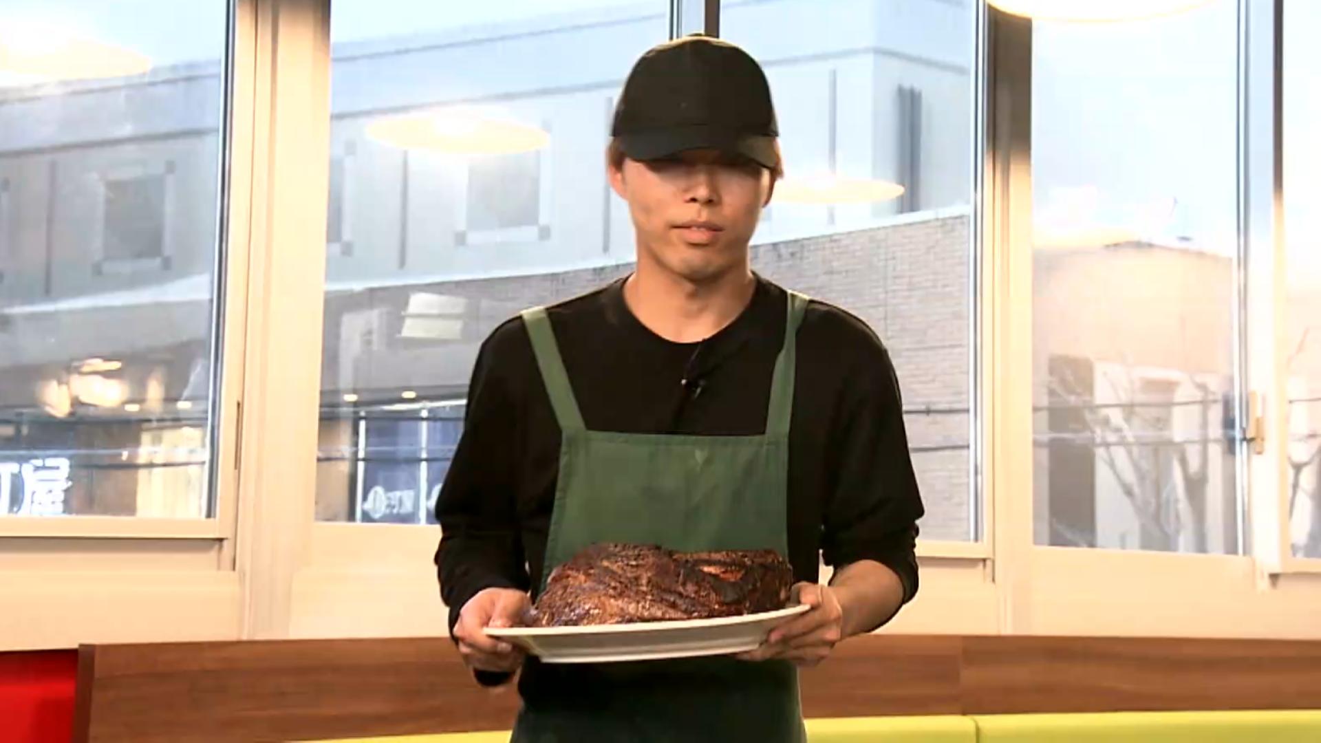 マロリーポークステーキ・阿部翔太店長