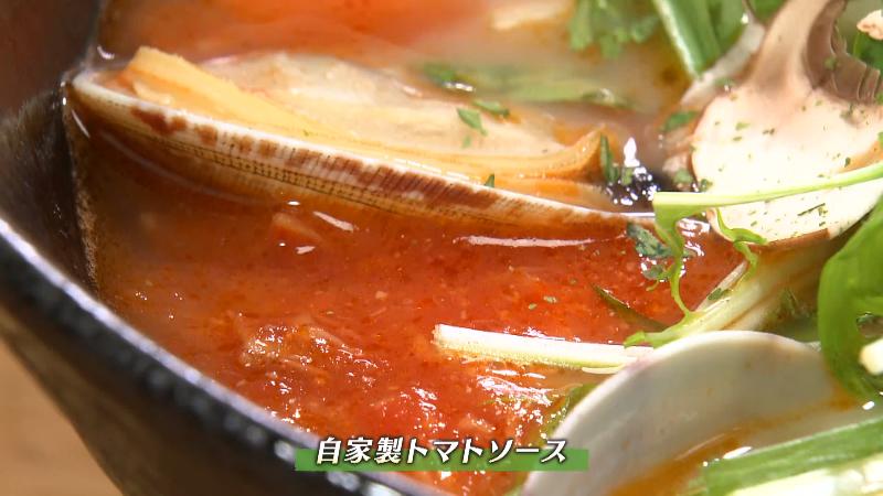 自家製トマトソース