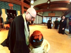 寺に伝わるかっぱのつぼ