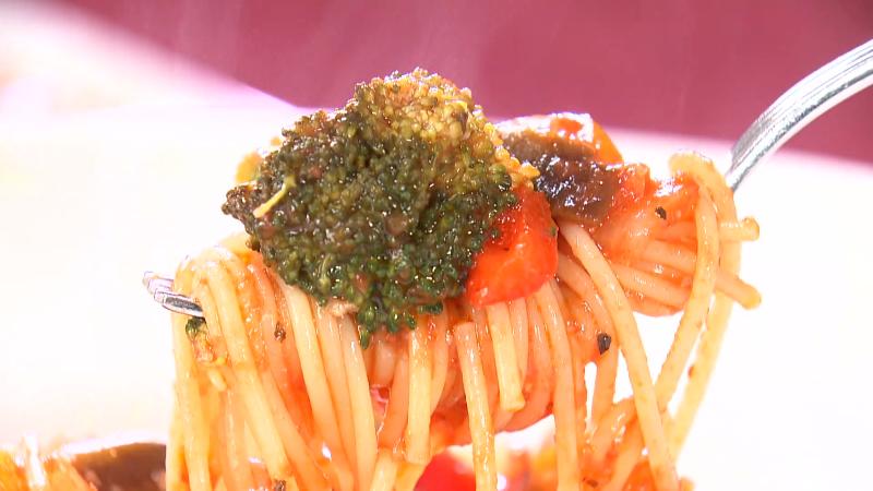 野菜の煮込み トマトソースパスタ・ランチセット(2000円)