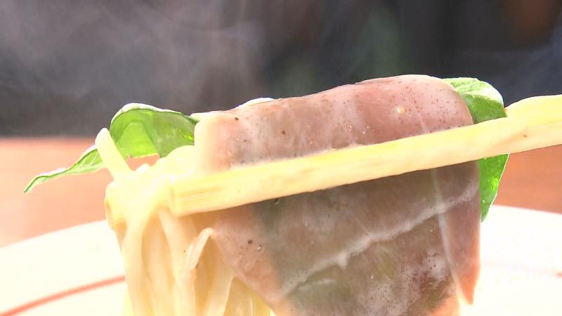 とろけるクリームチーズのビストロラーメン