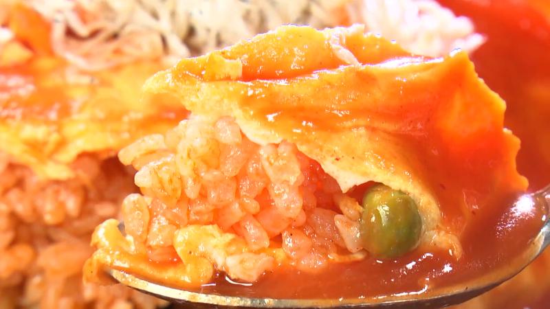 遠州春彩オムライス(1500円)※2026年4月中旬まで