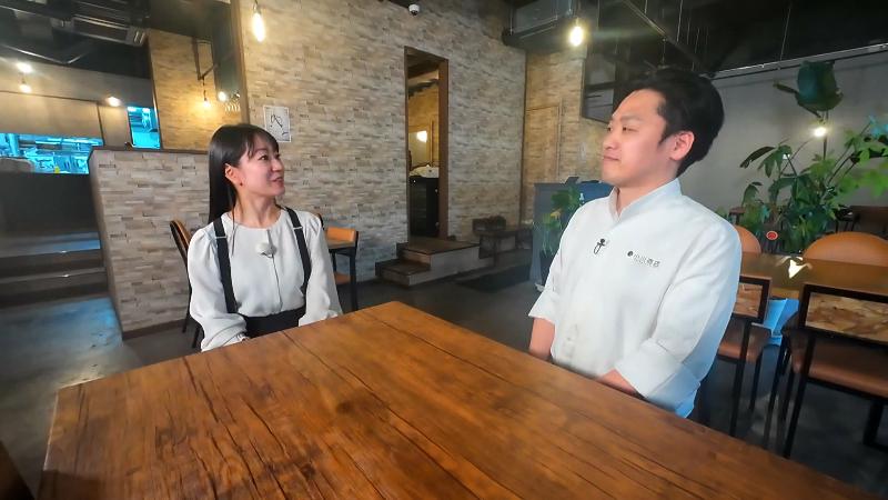 テレビ静岡・室伏アナとBISTRO ogawa・小川量さん