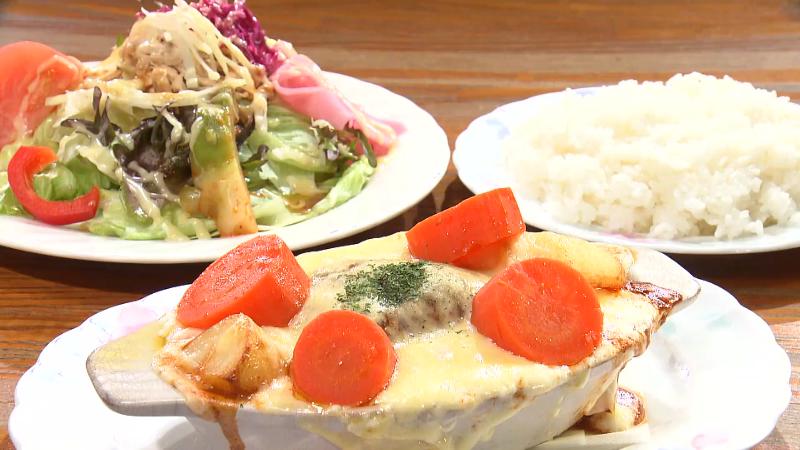 じゃがいも風ハンバーグ(1595円) ※Aコース＋825円