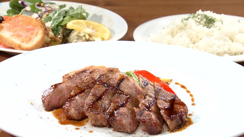 Cランチ・山形豚の肩ロースグリル(1780円)