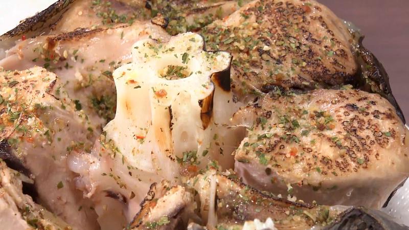 鮪のステーキ(600円～