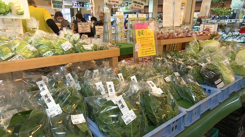道の駅掛川の店内の様子