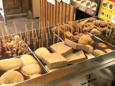 おでんの販売スペース