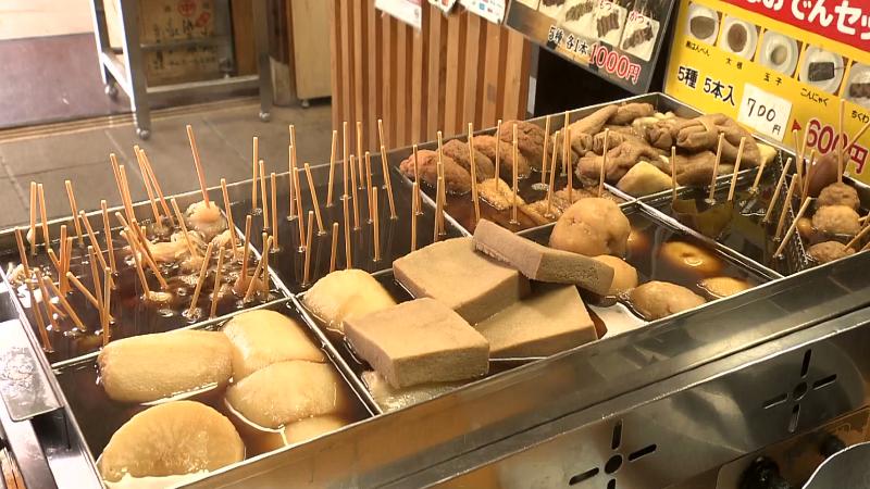 おでんの販売スペース