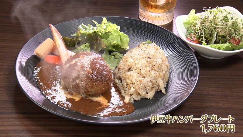 伊豆牛ハンバーグプレート